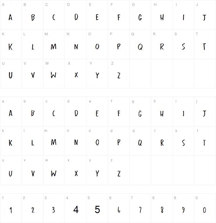 Castlerigg字体