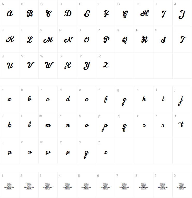 Catchland字体