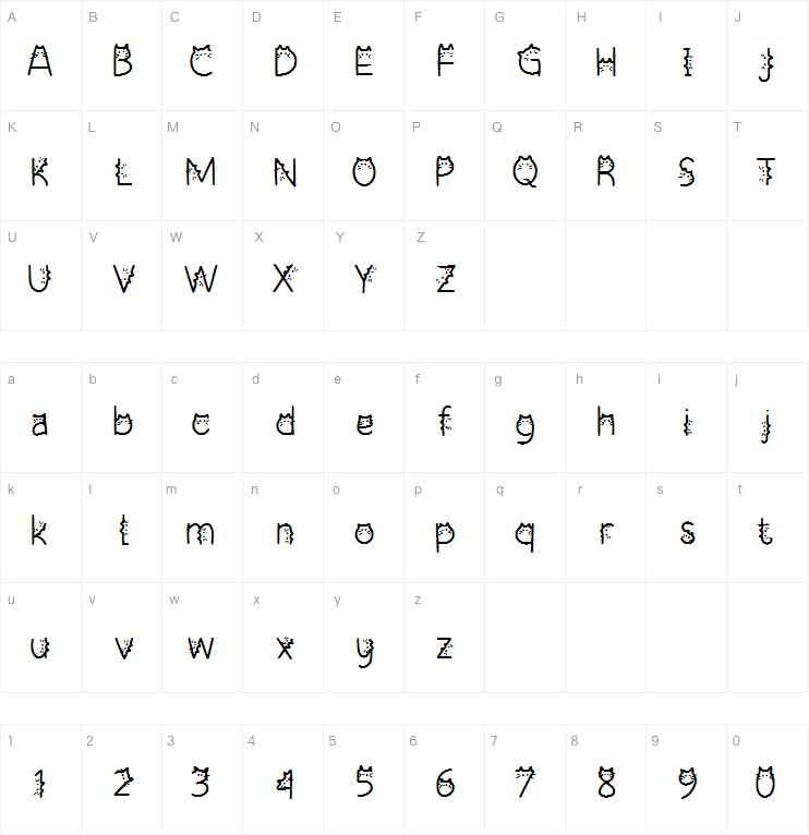 Cattie字体