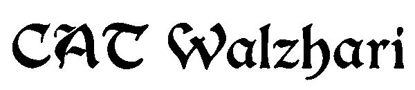 CAT Walzhari字体