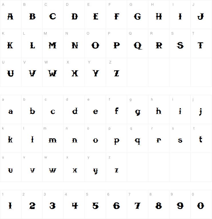 CBGB字体