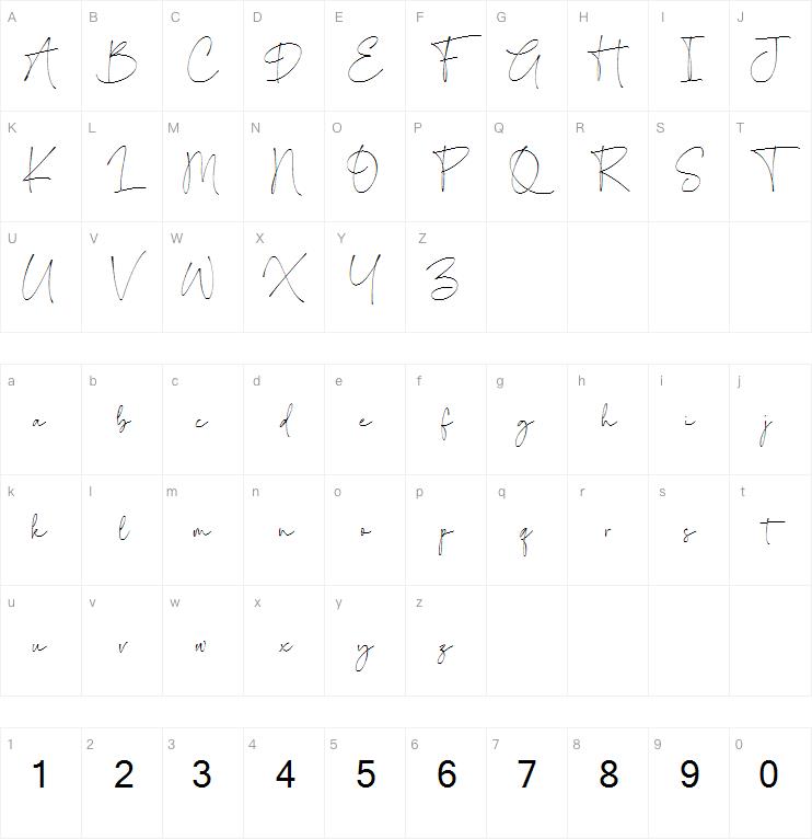 Celestine字体