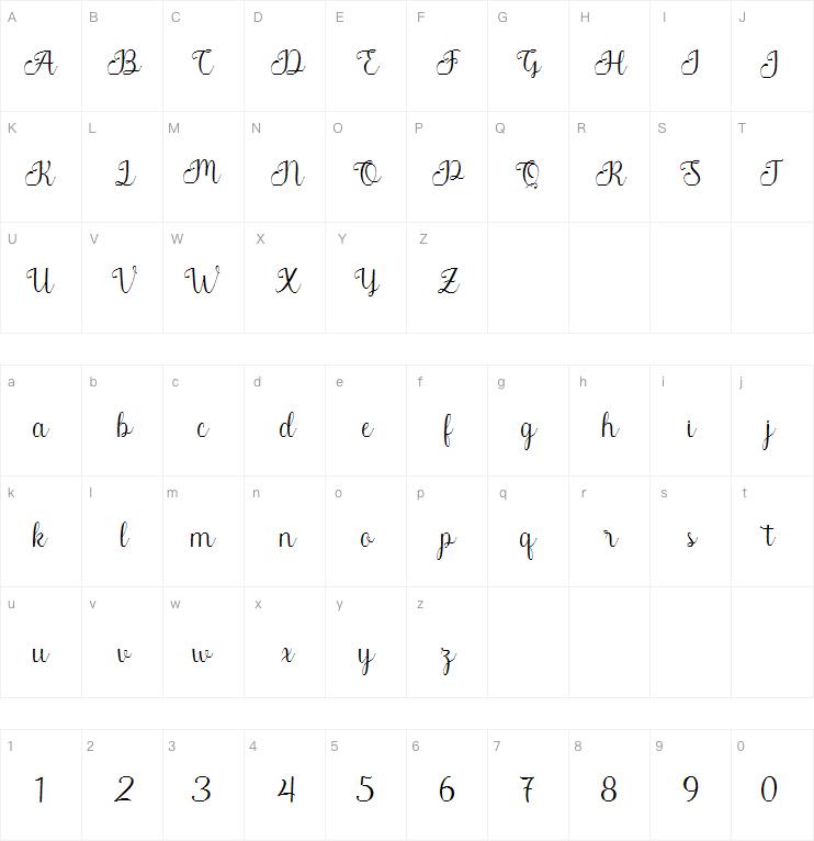 Celtia Script字体