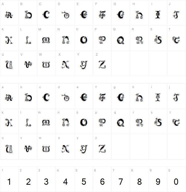 Celtic Knot字体