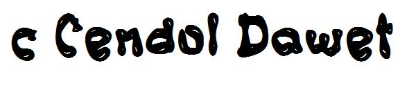 c Cendol Dawet字体