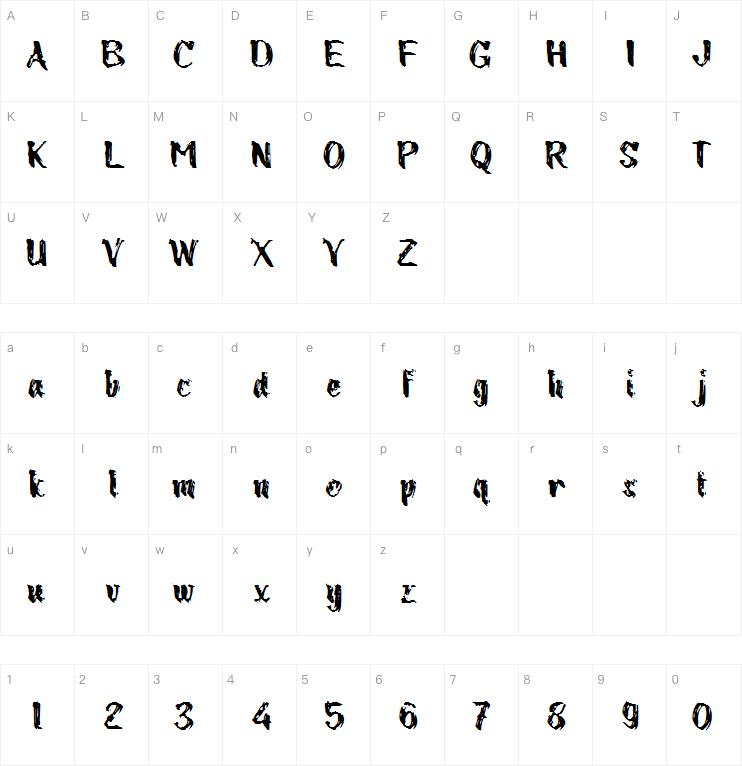 c Cengkeh字体