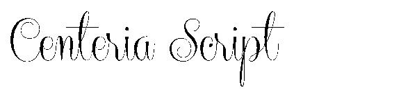 Centeria Script