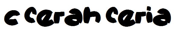 c Cerah Ceria