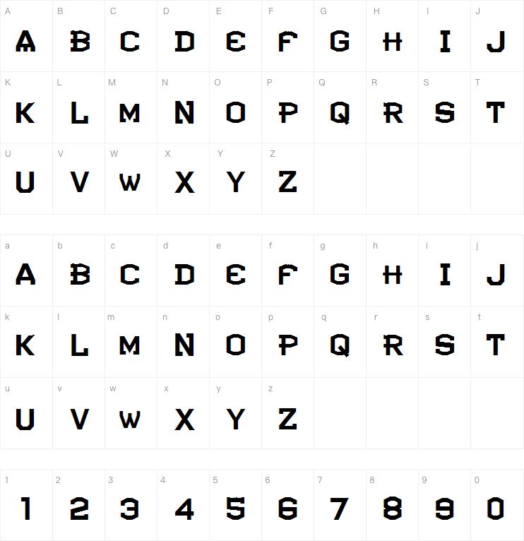 CF Atlantide字体
