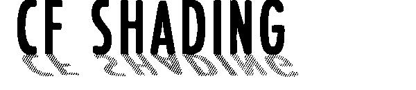 CF字体 Shading 