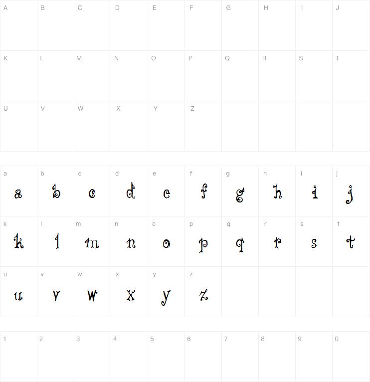 CF Fredo Style字体