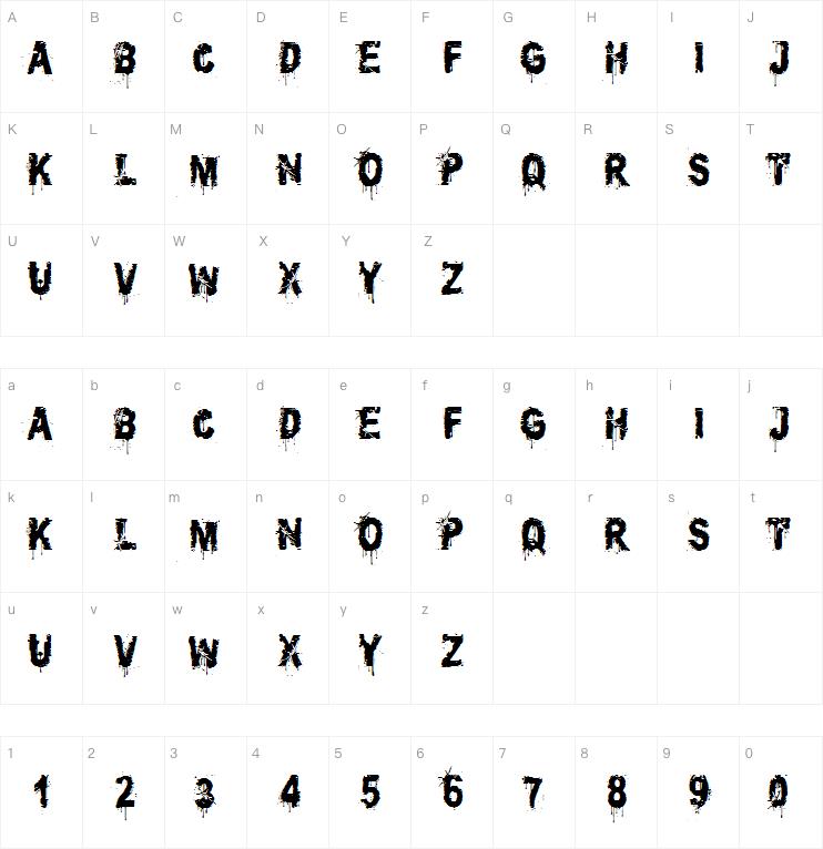 CF Politicians Killers字体