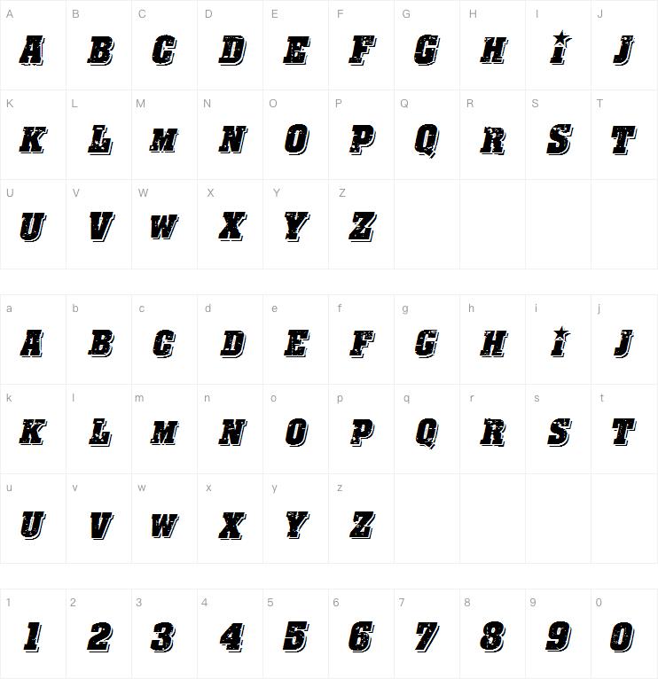 CF Revolution字体