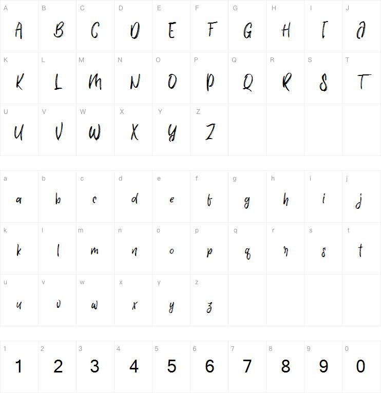 Chairmate字体