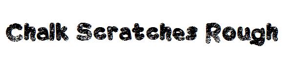 Chalk Scratches Rough字体