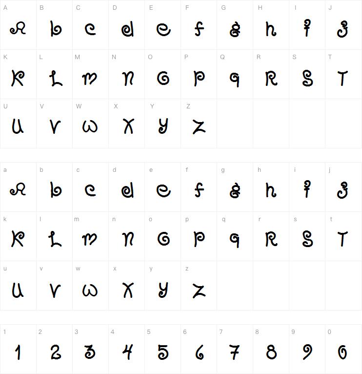 CHANGO MARANGO字体