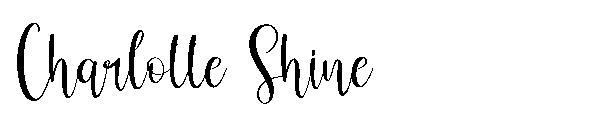 Charlotte Shine字体