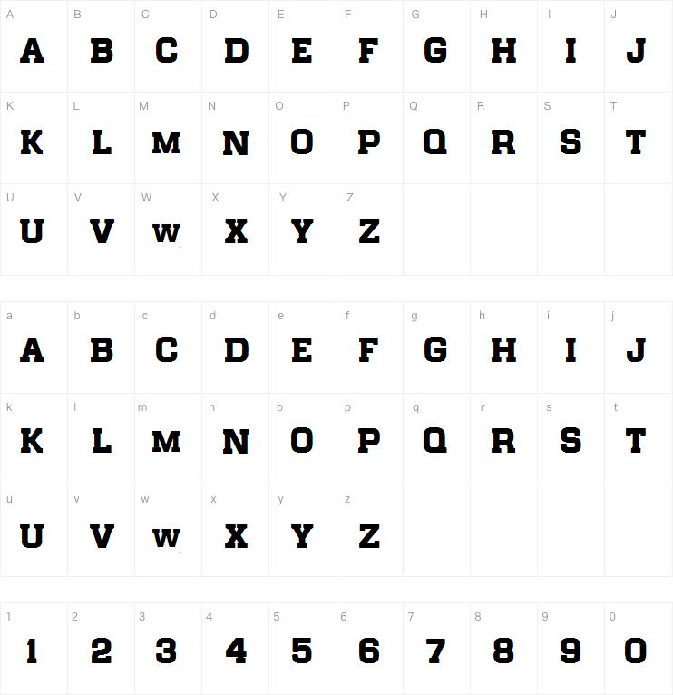 Chateau de Garage字体