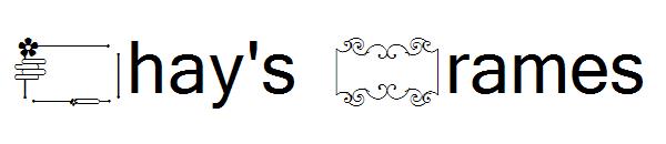 Chay's Frames字体