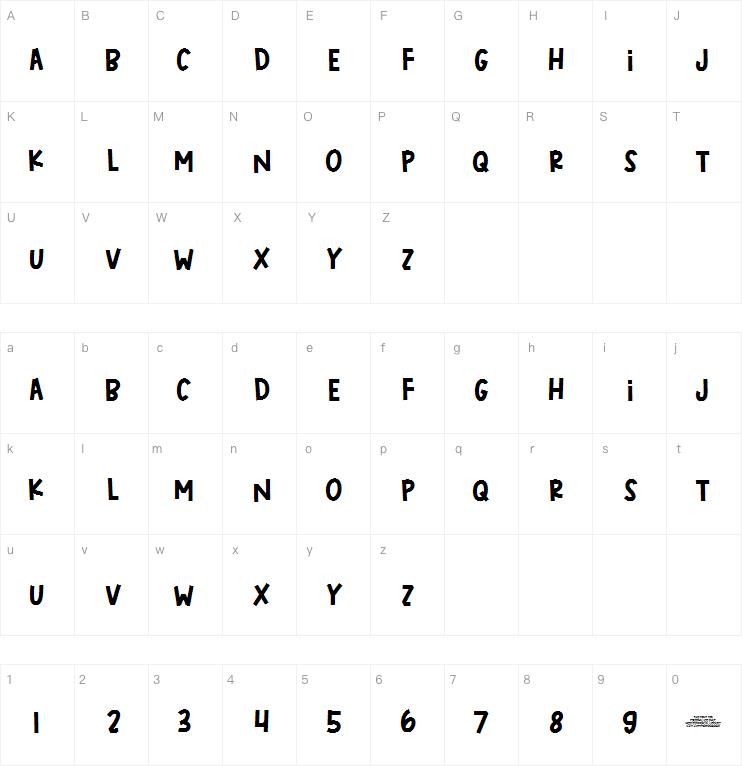 Cheeky Chic _ PERSONALUSE字体