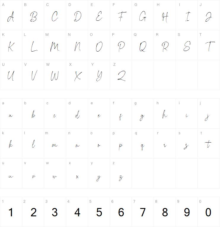 Cherishline字体