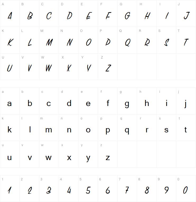 CHICKEN CHORIZO字体