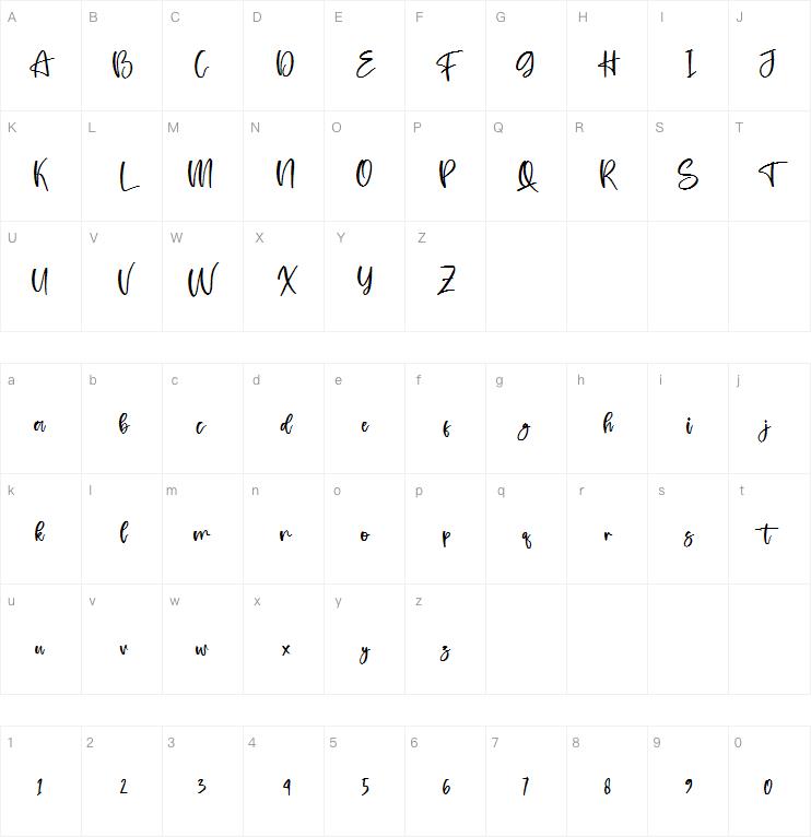 Chilhood字体