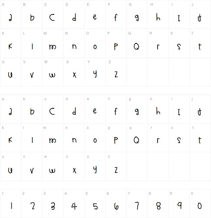 Chimichanga字体