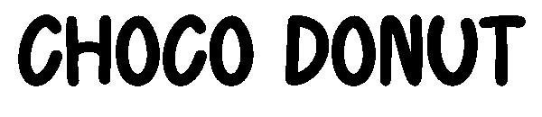 CHOCO DONUT字体