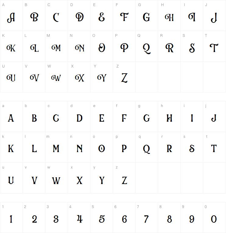 Chord Brights字体