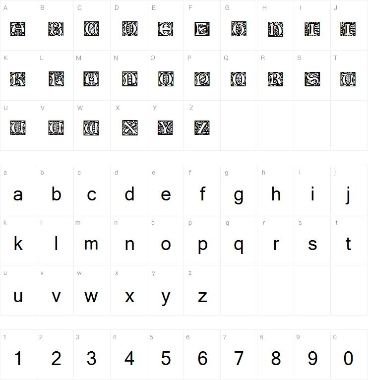 Christensen Caps字体