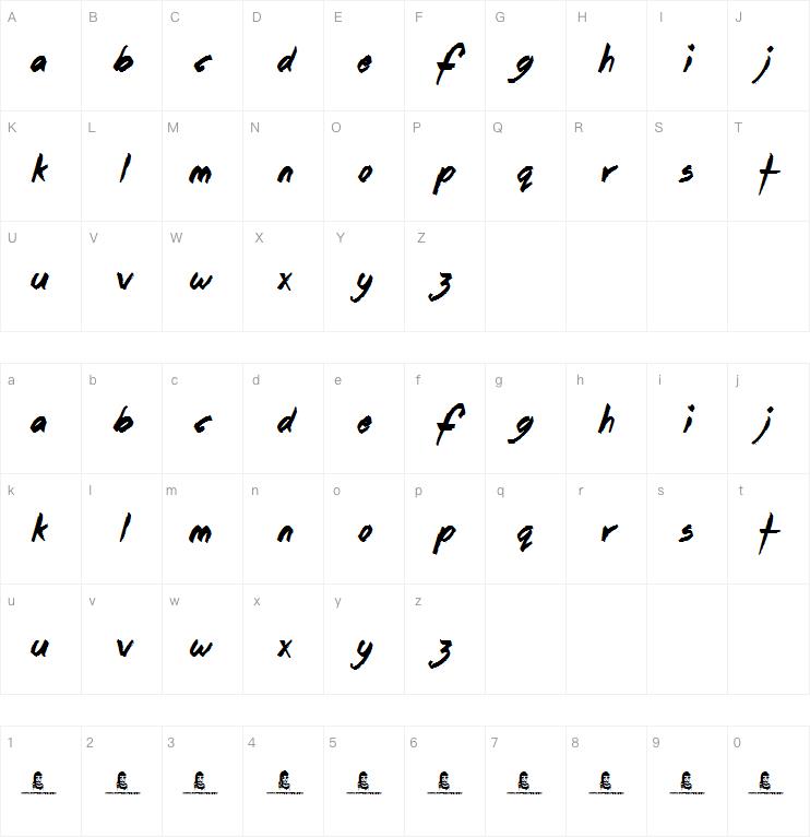Christians United 字体
