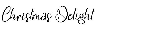 Christmas Delight字体