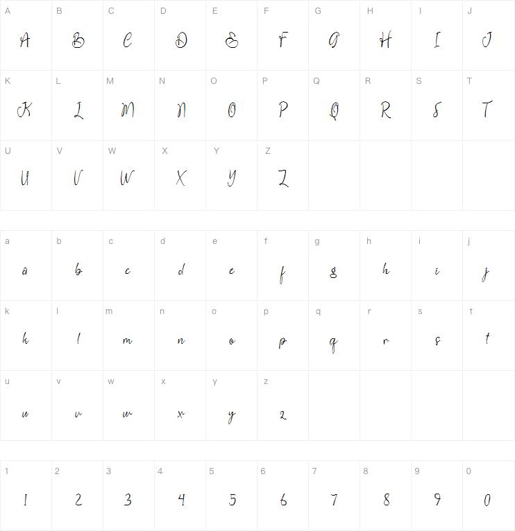 Christmas Delight字体