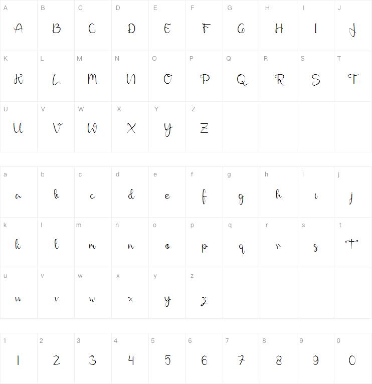 Christmas Glory字体