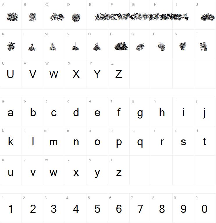 Christmas Greens字体