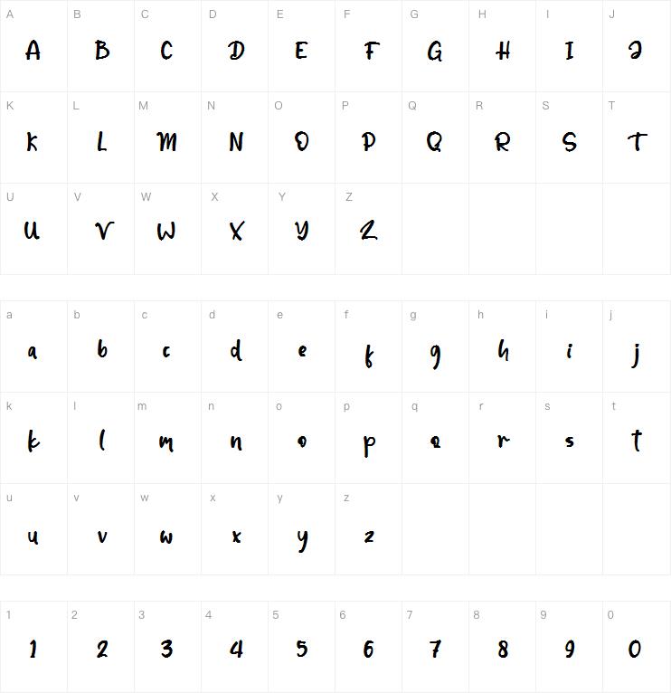 Christmas Holiday字体