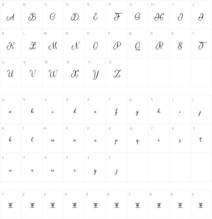 Christmas Light字体