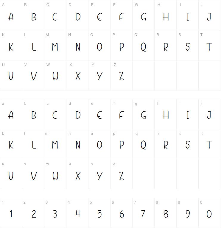 Christmas Lights字体