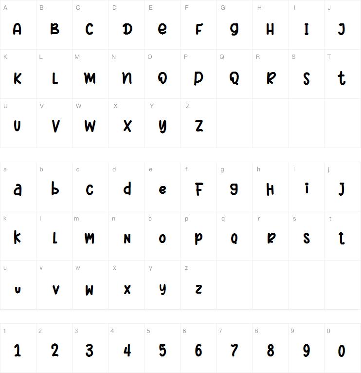 Christmas Sheep -字体