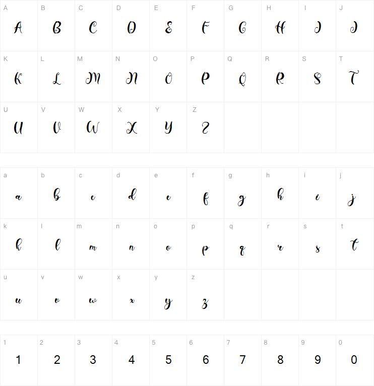 Christmas Smile字体