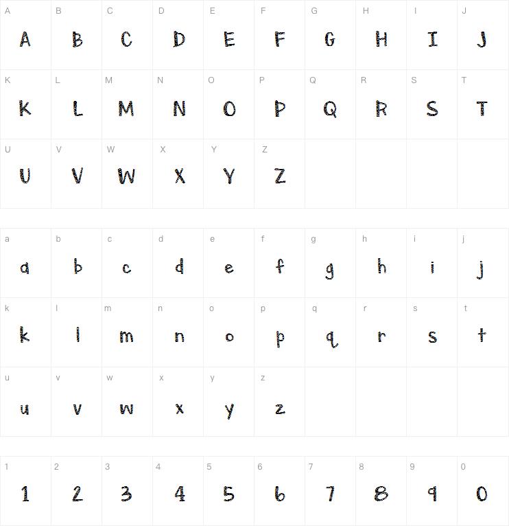 Christmas Sprouts字体