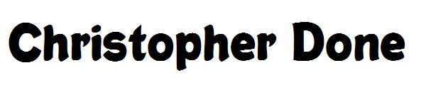Christopher Done
