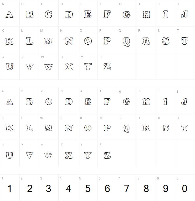 Chubby Trail字体