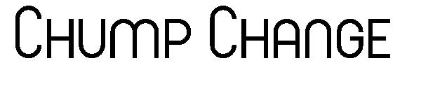 Chump Change字体