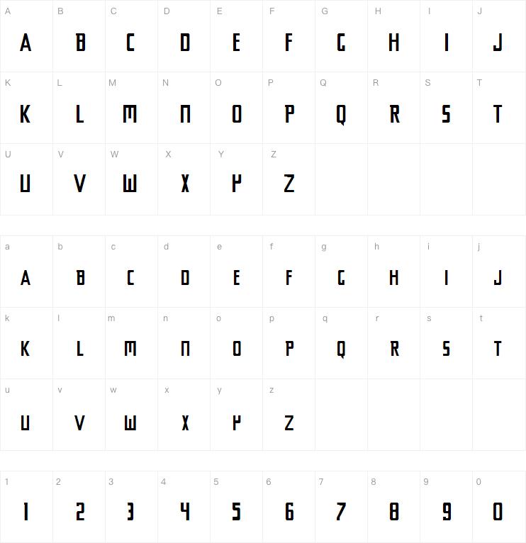 Chyelovek字体