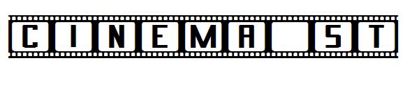 Cinema St字体