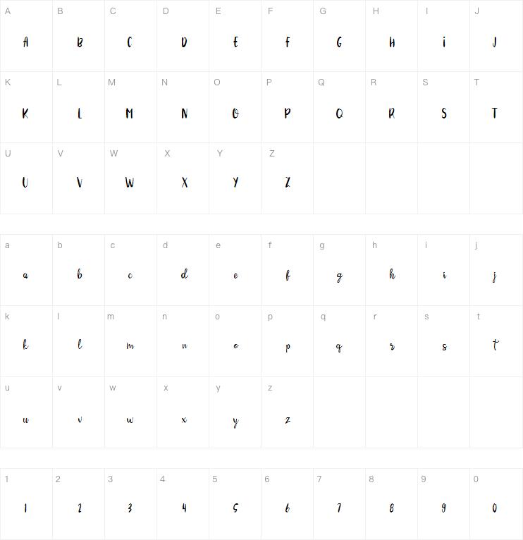 Cinnamon Cookie字体