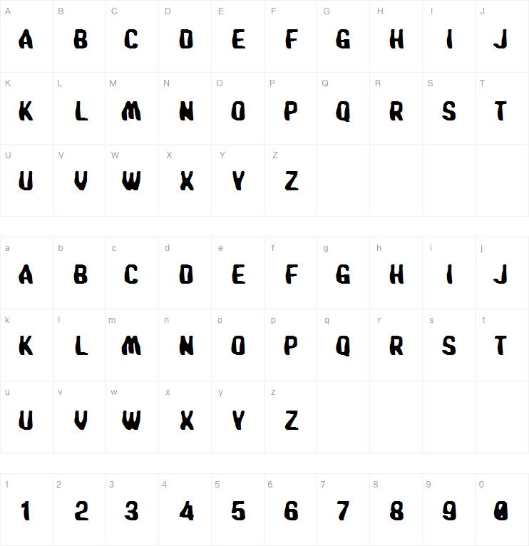 c Circuitazione字体