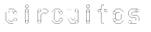 circuitos字体